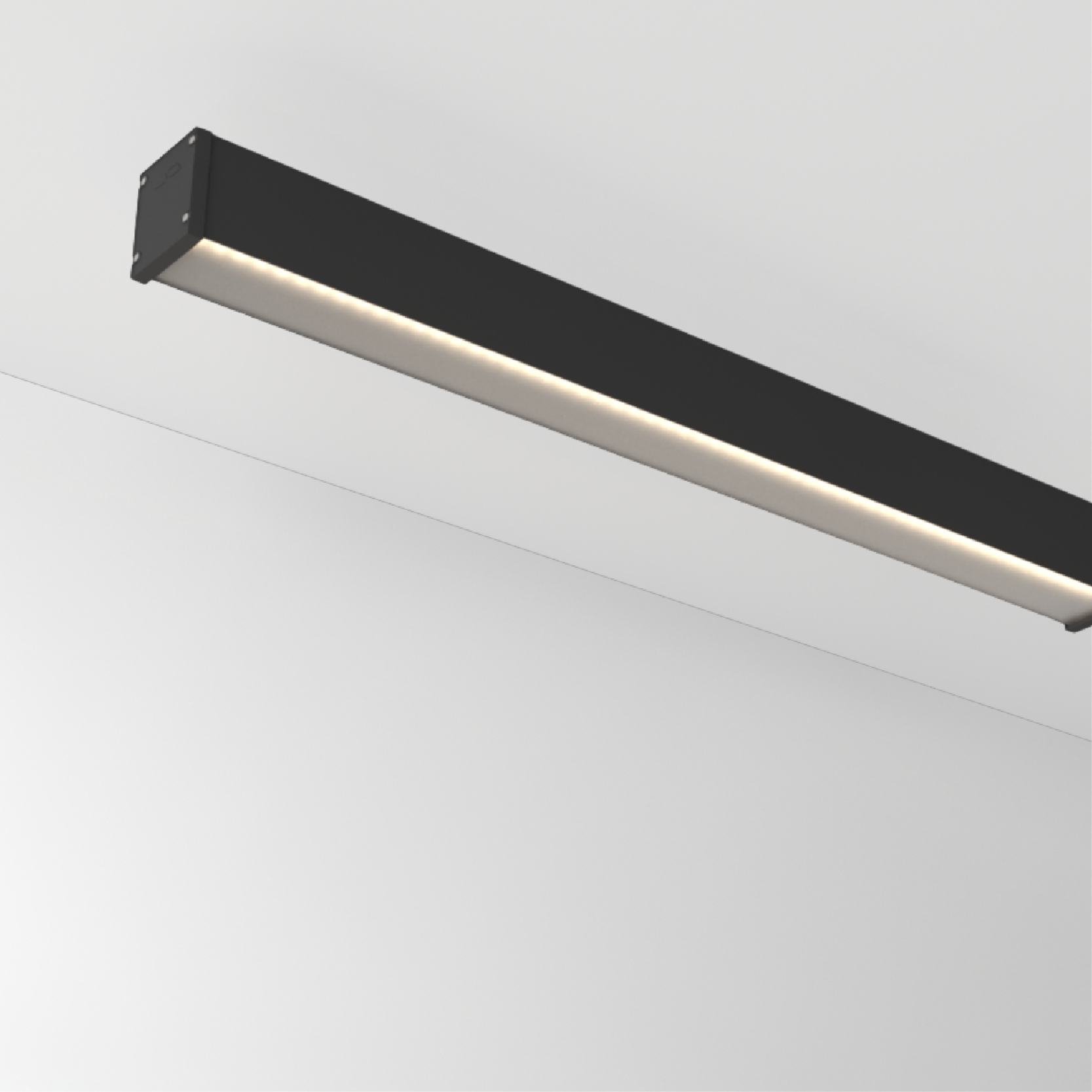 Slider Straight IP54 by Prolicht – 94 7/8″ x 3 1/8″ Surface, Linear Profiles offers LED lighting solutions | Zaneen Architectural